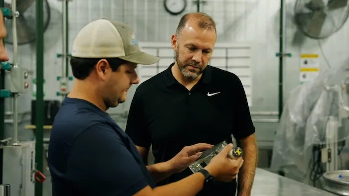 A hand-selected bourbon barrel